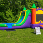 Bounce house with slide available in Middle Tennessee